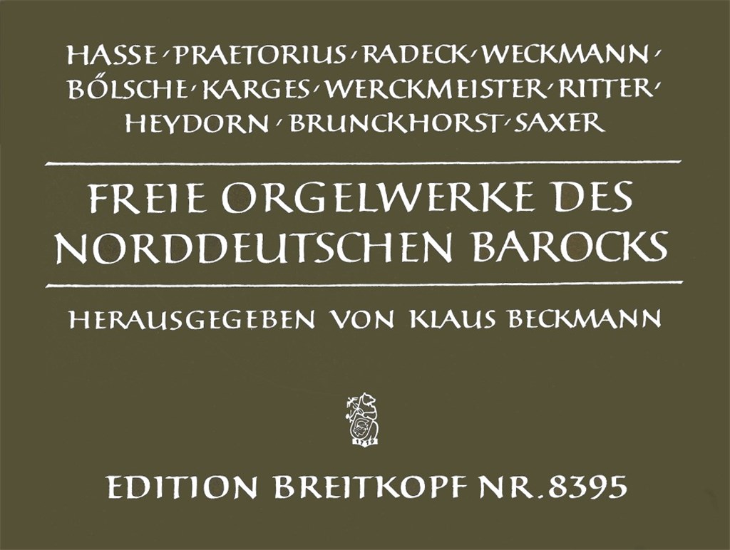 Freie Orgelwerke nordd. Barock